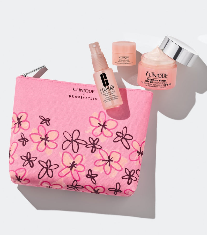 Clinique moisture-rich SPF 25 skincare set four-piece - British product