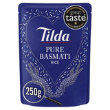 Tilda Microwave Rice Pure Basmati 250g Microwave rice Sainsburys