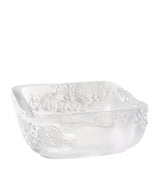 Lalique Peonies Crystal Decorative Bowl 26cm