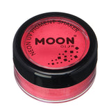 Moon Glow UV Eye Shadow Shakers Intense Red, imported from the UK