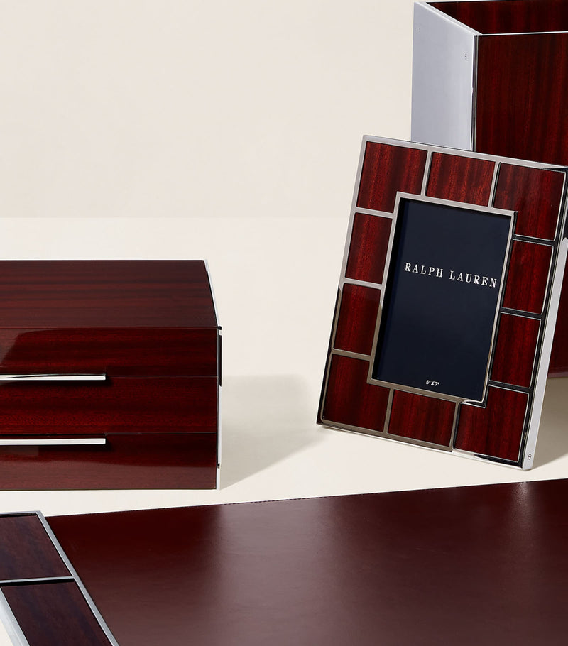 Ralph Lauren Home Wood Veneer Hilding Writer's Box