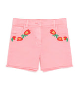 Stella McCartney Kids Embroidered Denim Shorts (3-14 Years)