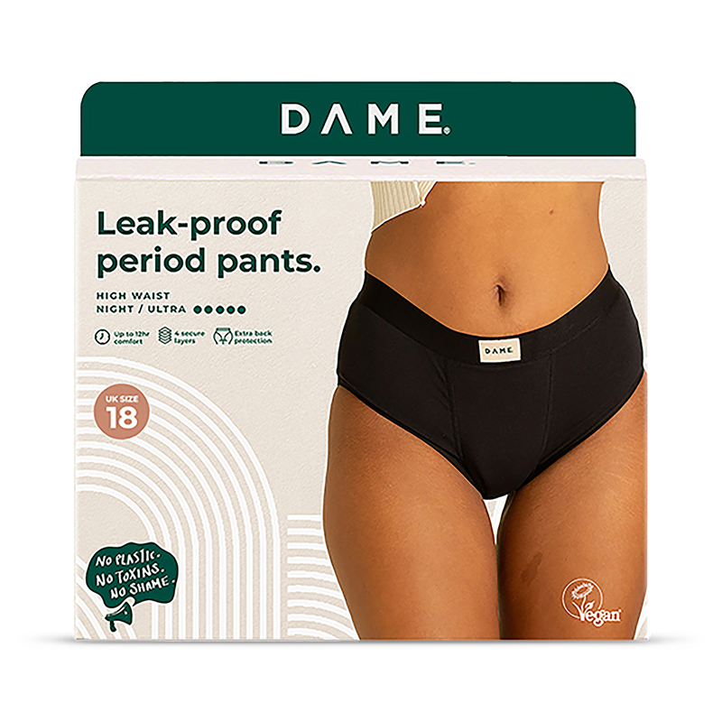 DAME High Waist Period Pants Size 18 - British product