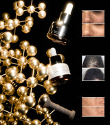 Holistic Skincare Gift Set with 25ml Serum, Hair Oil, and Facelift Wand