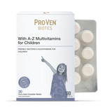 Pro-ven Biotics Acidophilus & Bifidus Multivitamin Blackcurrant Chewable Tablets 30 for Children