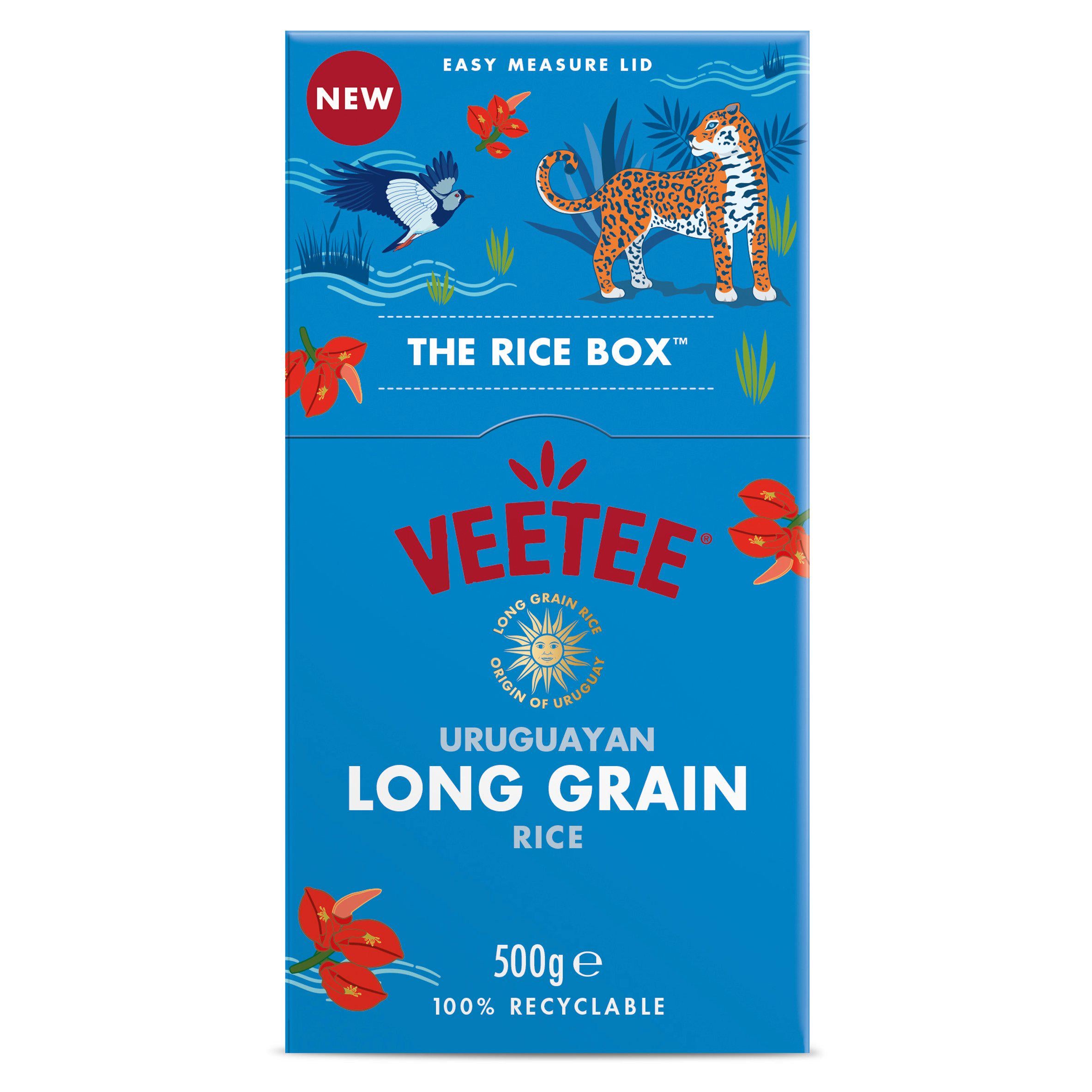 Veetee The Rice Box Uruguayan Long Grain Rice 500g GOODS Sainsburys