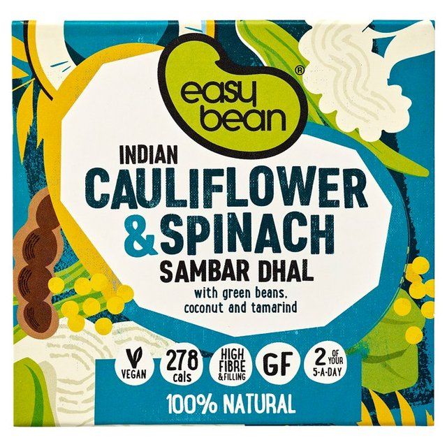Easy Bean Indian Cauliflower & Spinach Dhal 320g