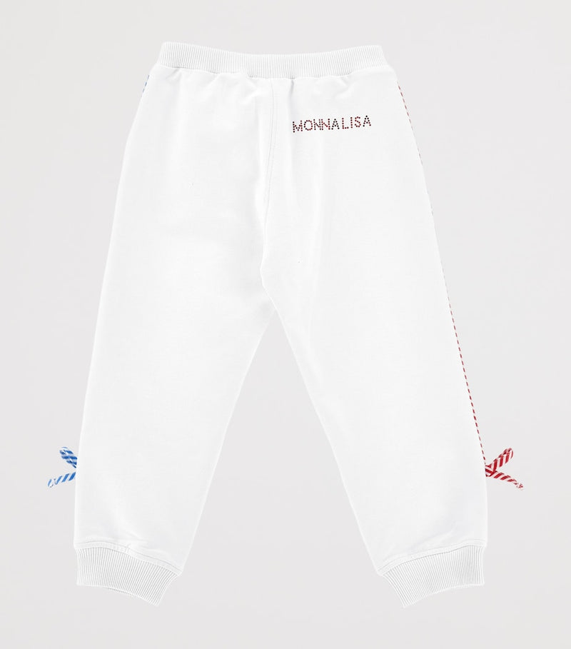 Elasticated Waistband Stretch-Cotton Sweatpants for Kids 2-12 Years