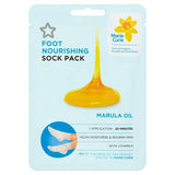 Superdrug Marula Nourishing Foot Mask with Foot Socks GOODS Superdrug