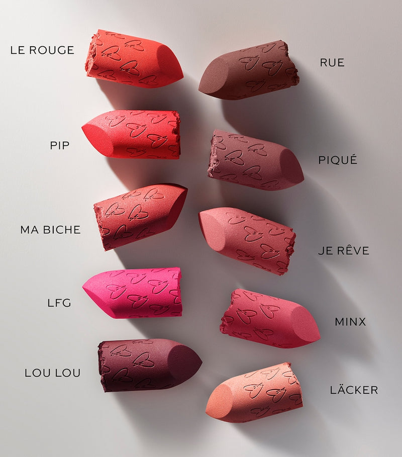 Westman Atelier Lip Suede Matte lipstick (British brand)