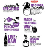 Remedy Kombucha Ginger Lemon 4 x 330ml - McGrocer