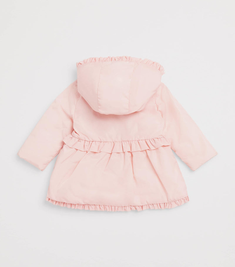 Patachou Ruffle-Trim Padded Coat 3 Months - 4 Years, imported from the UK