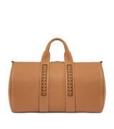 Aviteur Leather Woven-Detail Holdall