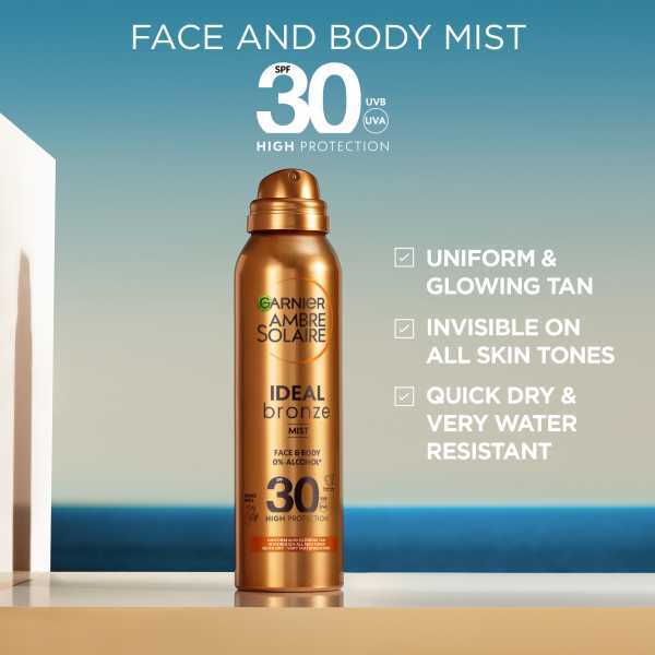 Garnier Ambre Solaire Ideal Bronze Mist SPF 30, UK version