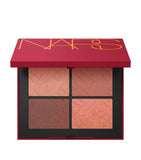 Quad Eyeshadow Palette with Four Vegan Shades and Satin Finish