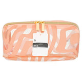 DNR Superdrug Peach Expandable Cosmetic Bag Makeup Bag