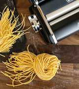 Pasta Machine for Creating Lasagna, Fettuccine, Tagliolini, and Spaghetti