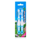 Brush Baby FirstBrush Baby Toothbrush Blue Double Pack
