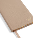 Smythson Panama Leather Weekly Diary 2026 (British brand)