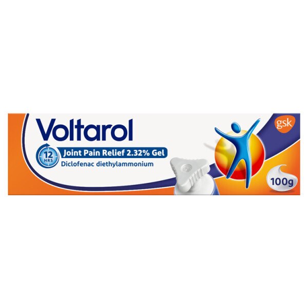Voltarol Joint Pain Relief Gel 12 Hour 2.32% 100g GOODS Superdrug