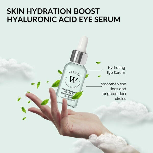 Warda Skin Hydration Boost Hyaluronic Acid Eye Serum 15ml GOODS Superdrug