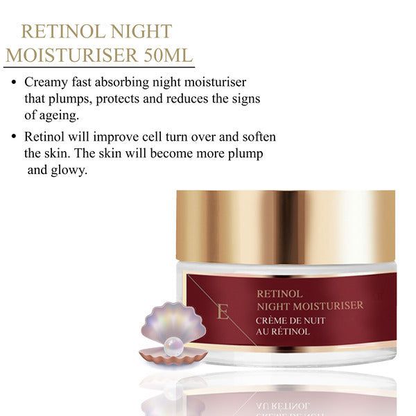 Eclat Skin London Retinol Serum Night Moisturiser