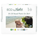 Eco by Naty Nappies Size 1 25 per pack