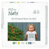 Eco by Naty Nappies Size 4 26 per pack