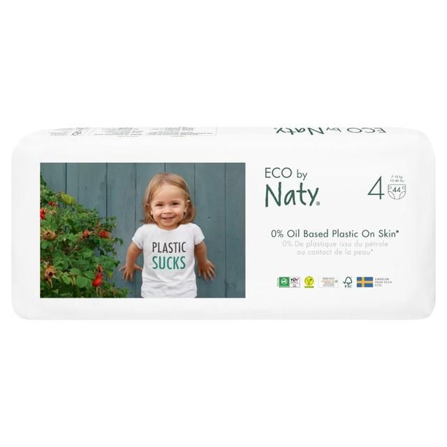 Eco by Naty Nappies Size 4 44 per pack