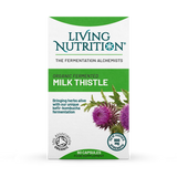 Living Nutrition Organic Fermented Milk Thistle 60 Capsules