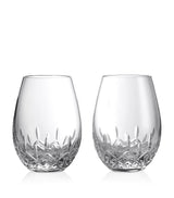 Waterford Lismore Essence Stemless Red Wine Glasses Set of 2 (610ml)