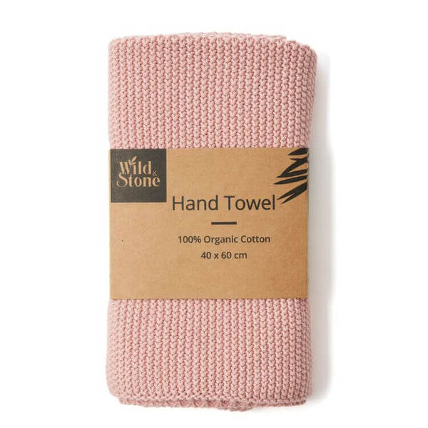Wild & Stone Organic Cotton Hand Towel 1 Pack (British brand)