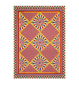 Dolce&Gabbana Casa Wool-Silk Carretto Print Throw (140cm x 180cm)