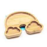 Wild & Stone Bamboo Weaning Plate Set multi-colour (British brand)