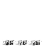 Fornasetti Set of 6 High Fidelity Coffee Cups