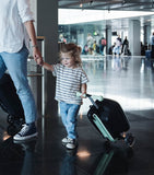 Micro Scooters mini foldable suitcase scooter with 13-litre capacity for children, imported from the UK