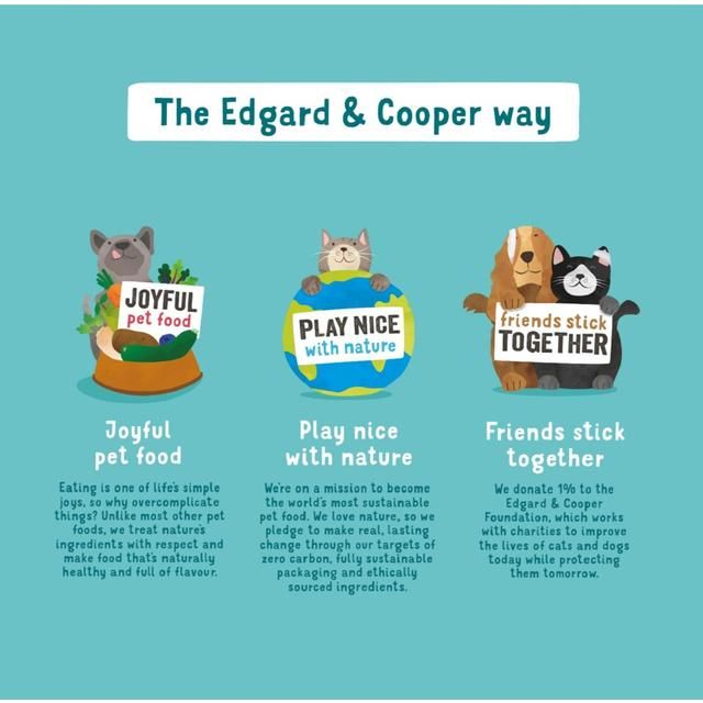 Edgard & Cooper Fresh Dog Dry Food Plant Based Adult Carrot & Courgette 2.5kg