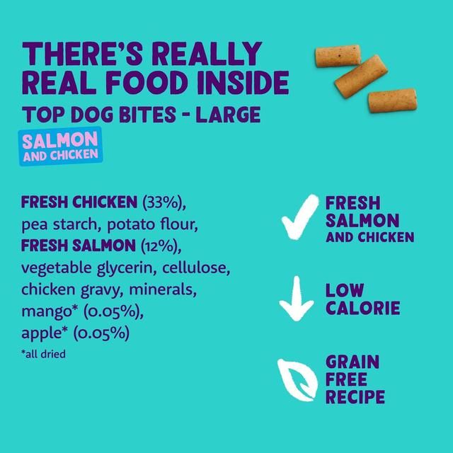 Edgard & Cooper Fresh Dog Large Bites Adult Grain Free Salmon & Chicken 50g