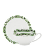 Dolce&Gabbana Casa Porcelain Teacup and Saucer Set