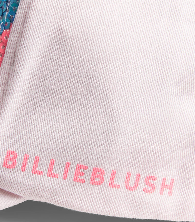 Billieblush Zigzag Sequinned Baseball Cap