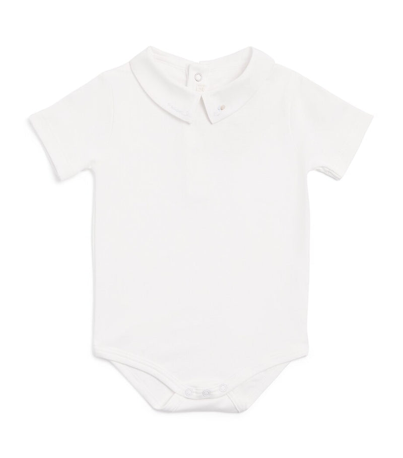 Marie-Chantal Pima Cotton Race Car Bodysuit (0-18 Months)