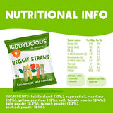Kiddylicious veggie straws 12g, UK version