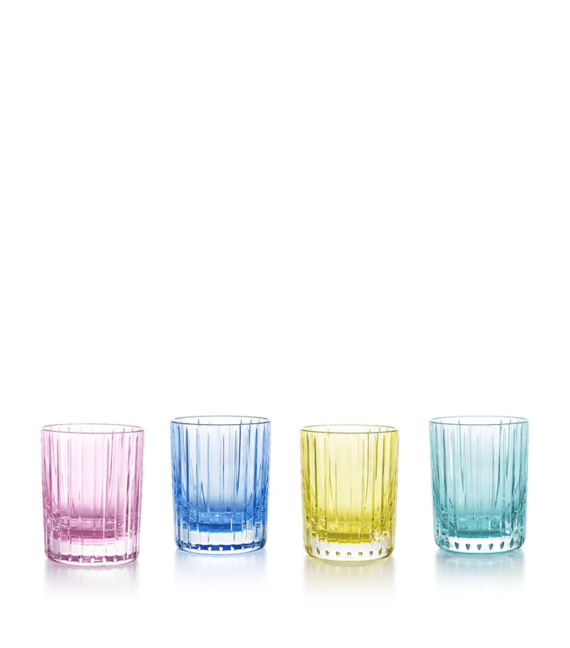 Baccarat Harmonie crystal tumblers set of 4 - British product