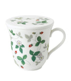Wedgwood Wild Strawberry Lidded Mug