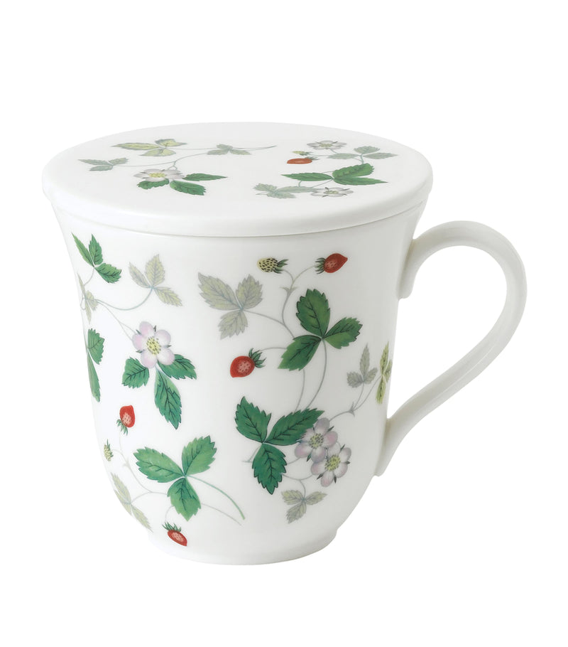 Wedgwood Wild Strawberry Lidded Mug