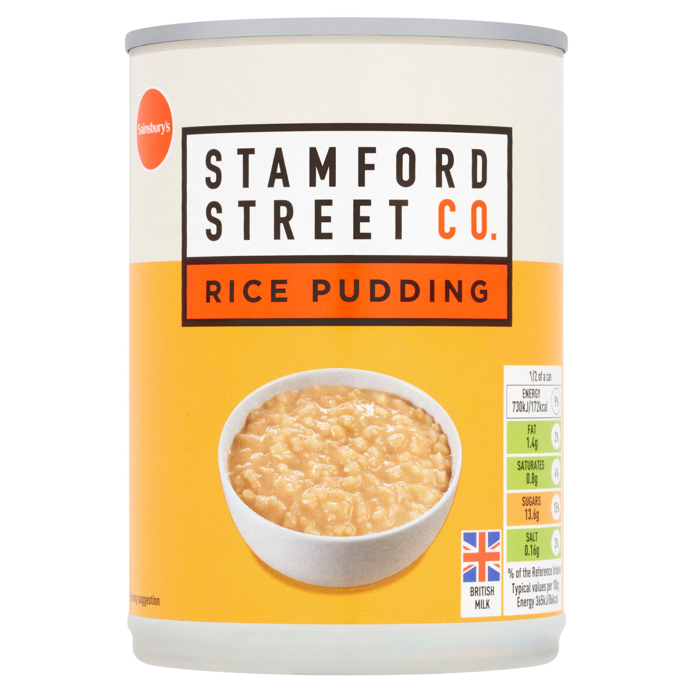 Stamford Street Co. Rice Pudding 400g GOODS Sainsburys