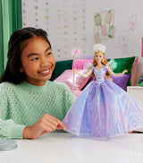 Deluxe Glinda Fashion Doll with Gown, Tiara, and Wand, Approx. 32cm Height