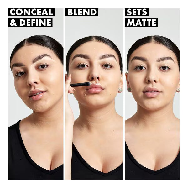 NYX Cant Stop Won't Stop Concealer Light Ivory, imported from the UK