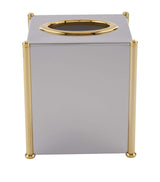 ZODIAC Cylinder Square Bathroom Tissue Box