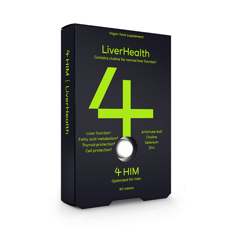 4Him Liverhealth Liver Support 60 Vegan Tablets